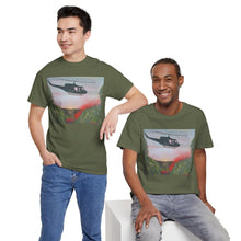 Load image into Gallery viewer, The Battle of Long Tan - Unisex HEAVY COTTON TEE - by Kerry Sandhu Art