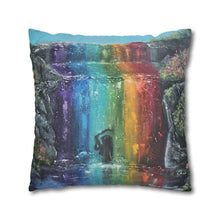 Load image into Gallery viewer, Indoor cushion covers, 100% Polyester cover, double sided print, concealed zip. Original artwork designs by Kerry Sandhu Art