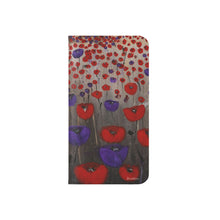 Load image into Gallery viewer, Benedictus (Poppies Only) - PHONE CASE WALLET - by Kerry Sandhu Art