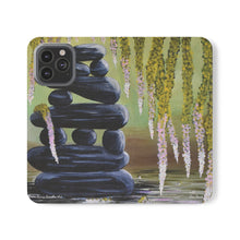 Load image into Gallery viewer, Zen Pond - PHONE CASE WALLET for Samsung & iPhones - by Kerry Sandhu Art