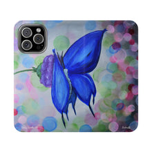 Load image into Gallery viewer, Butterfly - PHONE CASE WALLET for Samsung & iPhones - by Kerry Sandhu Art