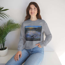 Load image into Gallery viewer, Sweatshirt 50/50 Cotton/Polyester, Medium-heavy fabric, Loose fit, true to size, Original art designs by Kerry Sandhu Art