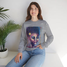 Load image into Gallery viewer, Sweatshirt 50/50 Cotton/Polyester, Medium-heavy fabric, Loose fit, true to size, Original art designs by Kerry Sandhu Art