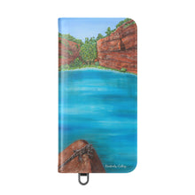 Load image into Gallery viewer, Kimberley Calling - PHONE CASE WALLET - by Kerry Sandhu Art