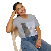 Load image into Gallery viewer, T-Shirt made from very soft materials, no side seams. Feels like bliss to wear! Many designs by Kerry Sandhu Art