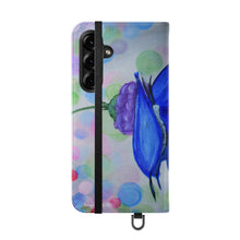 Load image into Gallery viewer, Butterfly - PHONE CASE WALLET for Samsung & iPhones - by Kerry Sandhu Art