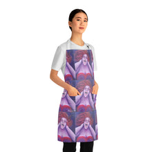 Load image into Gallery viewer, Apron - lightweight, silky finish 100% polyester, two front pockets. Many original artwork designs by Kerry Sandhu Art
