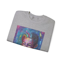 Load image into Gallery viewer, Sweatshirt 50/50 Cotton/Polyester, Medium-heavy fabric, Loose fit, true to size, Original art designs by Kerry Sandhu Art