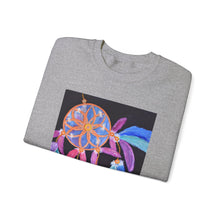 Load image into Gallery viewer, Sweatshirt 50/50 Cotton/Polyester, Medium-heavy fabric, Loose fit, true to size, Original art designs by Kerry Sandhu Art