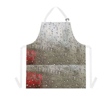 Load image into Gallery viewer, Apron - lightweight, silky finish 100% polyester, two front pockets. Many original artwork designs by Kerry Sandhu Art