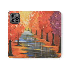 Load image into Gallery viewer, Autumn Leaves - PHONE CASE WALLET for Samsung & iPhones - by Kerry Sandhu Art