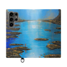 Load image into Gallery viewer, Moon River - PHONE CASE WALLET for Samsung & iPhones - by Kerry Sandhu Art