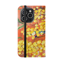 Load image into Gallery viewer, Rustic Wattle - PHONE CASE WALLET for Samsung & iPhones - by Kerry Sandhu Art
