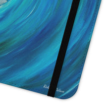 Load image into Gallery viewer, Ride the Wave - PHONE CASE WALLET - by Kerry Sandhu Art