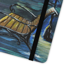 Load image into Gallery viewer, Park Bench - PHONE CASE WALLET for Samsung & iPhones - by Kerry Sandhu Art