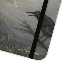 Load image into Gallery viewer, Come Join the Murder - PHONE CASE WALLET - by Kerry Sandhu Art