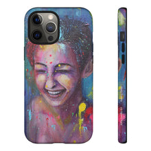 Load image into Gallery viewer, Raining Glitter - TOUGH PHONE CASES for Samsung & iPhones - by Kerry Sandhu Art
