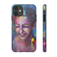 Load image into Gallery viewer, Raining Glitter - TOUGH PHONE CASES for Samsung & iPhones - by Kerry Sandhu Art