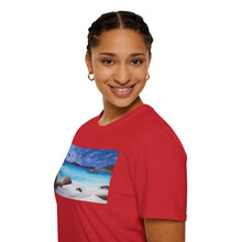 Load image into Gallery viewer, T-Shirt made from very soft materials, no side seams. Feels like bliss to wear! Many designs by Kerry Sandhu Art