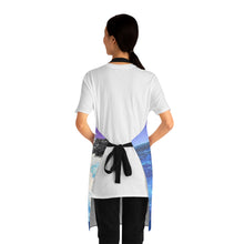 Load image into Gallery viewer, Apron - lightweight, silky finish 100% polyester, two front pockets. Many original artwork designs by Kerry Sandhu Art