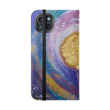 Load image into Gallery viewer, Flower of Gratitude - PHONE CASE WALLET - by Kerry Sandhu Art
