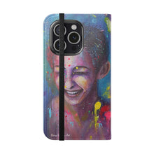 Load image into Gallery viewer, Raining Glitter - PHONE CASE WALLET for Samsung & iPhones - by Kerry Sandhu Art