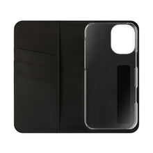 Load image into Gallery viewer, Phone case wallet with an Australian and New Zealand soldier back to back with light-horsemen in the background and poppies in the foreground