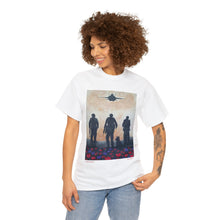 Load image into Gallery viewer, Unisex heavy cotton tee. No side seams, 100% cotton, Classic fit, Runs true to size - you can&#39;t go wrong! By Kerry Sandhu Art
