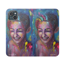 Load image into Gallery viewer, Raining Glitter - PHONE CASE WALLET for Samsung & iPhones - by Kerry Sandhu Art