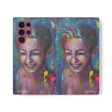 Load image into Gallery viewer, Raining Glitter - PHONE CASE WALLET for Samsung & iPhones - by Kerry Sandhu Art