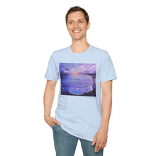 Load image into Gallery viewer, T-Shirt made from very soft materials, no side seams. Feels like bliss to wear! Many designs by Kerry Sandhu Art