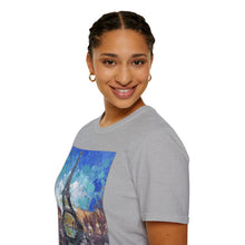 Load image into Gallery viewer, T-Shirt made from very soft materials, no side seams. Feels like bliss to wear! Many designs by Kerry Sandhu Art