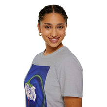 Load image into Gallery viewer, T-Shirt made from very soft materials, no side seams. Feels like bliss to wear! Many designs by Kerry Sandhu Art