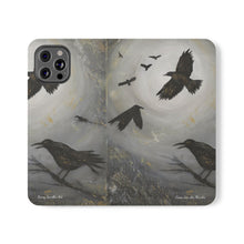 Load image into Gallery viewer, Come Join the Murder - PHONE CASE WALLET - by Kerry Sandhu Art