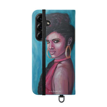 Load image into Gallery viewer, Girl On Fire - PHONE CASE WALLET - by Kerry Sandhu Art