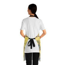 Load image into Gallery viewer, Apron - lightweight, silky finish 100% polyester, two front pockets. Many original artwork designs by Kerry Sandhu Art