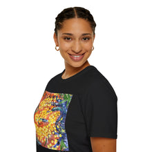 Load image into Gallery viewer, T-Shirt made from very soft materials, no side seams. Feels like bliss to wear! Many designs by Kerry Sandhu Art