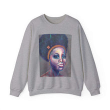 Load image into Gallery viewer, Sweatshirt 50/50 Cotton/Polyester, Medium-heavy fabric, Loose fit, true to size, Original art designs by Kerry Sandhu Art