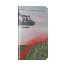 Load image into Gallery viewer, The Battle of Long Tan - PHONE CASE WALLET - by Kerry Sandhu Art