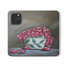 Load image into Gallery viewer, Bowl of Grapes - PHONE CASE WALLET for Samsung & iPhones - by Kerry Sandhu Art