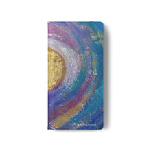 Load image into Gallery viewer, Flower of Gratitude - PHONE CASE WALLET - by Kerry Sandhu Art