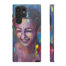 Load image into Gallery viewer, Raining Glitter - TOUGH PHONE CASES for Samsung & iPhones - by Kerry Sandhu Art