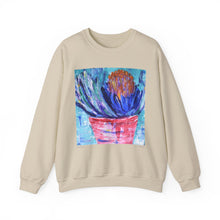 Load image into Gallery viewer, Sweatshirt 50/50 Cotton/Polyester, Medium-heavy fabric, Loose fit, true to size, Original art designs by Kerry Sandhu Art