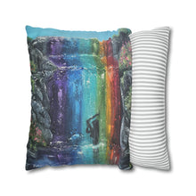 Load image into Gallery viewer, Indoor cushion covers, 100% Polyester cover, double sided print, concealed zip. Original artwork designs by Kerry Sandhu Art