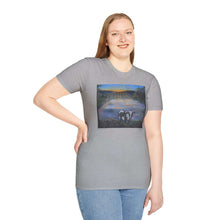 Load image into Gallery viewer, T-Shirt made from very soft materials, no side seams. Feels like bliss to wear! Many designs by Kerry Sandhu Art