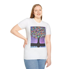 Load image into Gallery viewer, T-Shirt made from very soft materials, no side seams. Feels like bliss to wear! Many designs by Kerry Sandhu Art