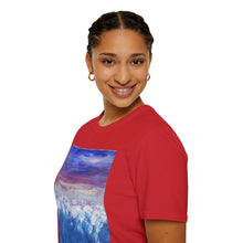 Load image into Gallery viewer, T-Shirt made from very soft materials, no side seams. Feels like bliss to wear! Many designs by Kerry Sandhu Art