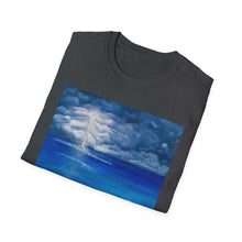 Load image into Gallery viewer, T-Shirt made from very soft materials, no side seams. Feels like bliss to wear! Many designs by Kerry Sandhu Art