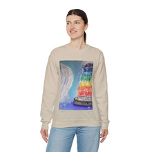 Load image into Gallery viewer, Sweatshirt 50/50 Cotton/Polyester, Medium-heavy fabric, Loose fit, true to size, Original art designs by Kerry Sandhu Art