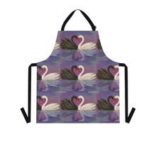 Load image into Gallery viewer, Apron - lightweight, silky finish 100% polyester, two front pockets. Many original artwork designs by Kerry Sandhu Art